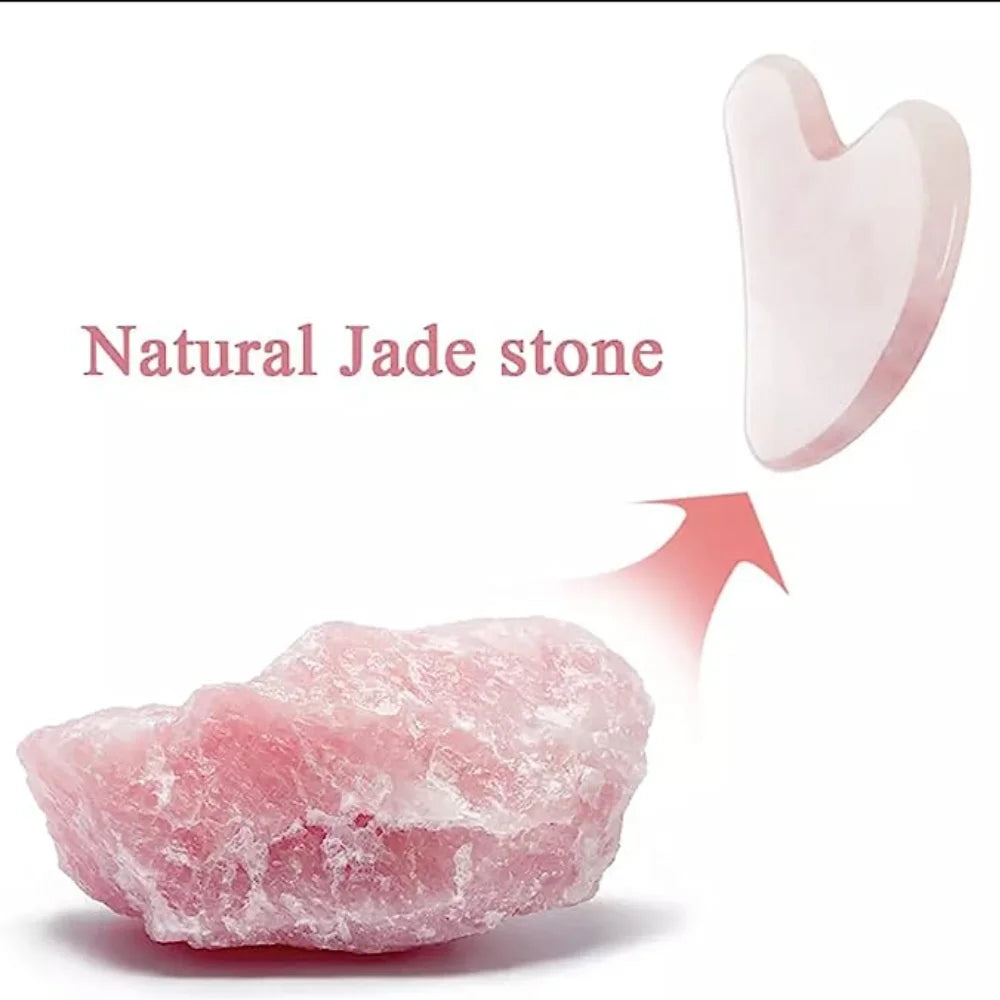 Rose Quartz Gua Sha Stone