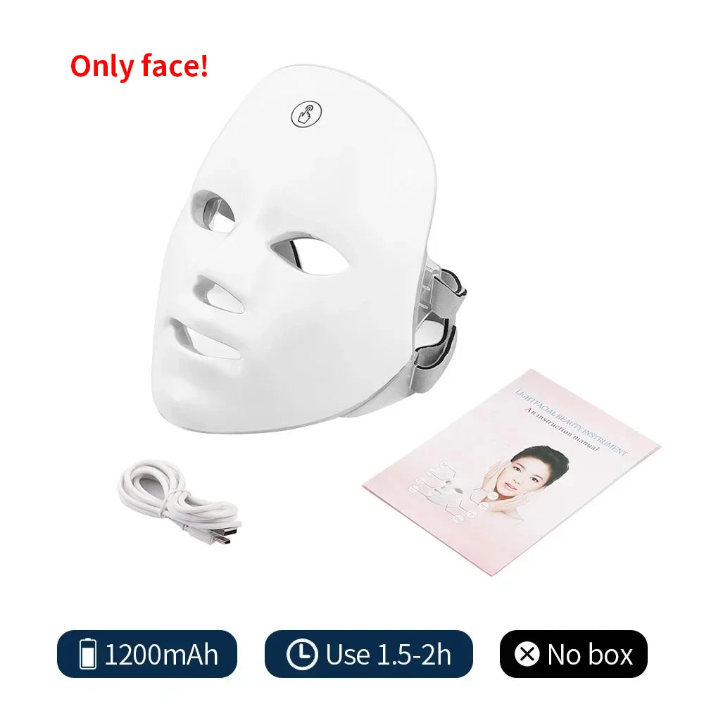 GlowShield LED Face Mask