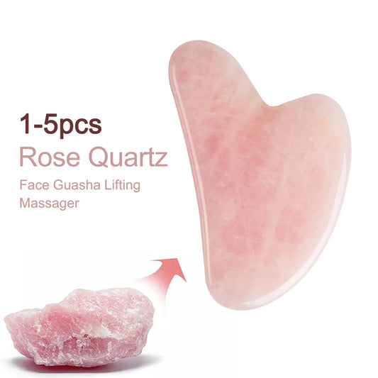 Rose Quartz Gua Sha Stone